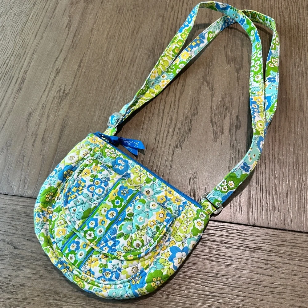 Vera Bradley Bag Crossbody Shoulder Bag Floral Print